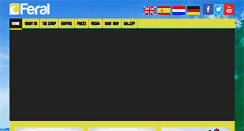 Desktop Screenshot of feralsurftours.com