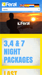 Mobile Screenshot of feralsurftours.com